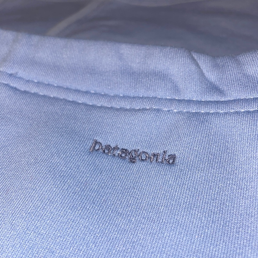 Light blue Patagonia sweatpants